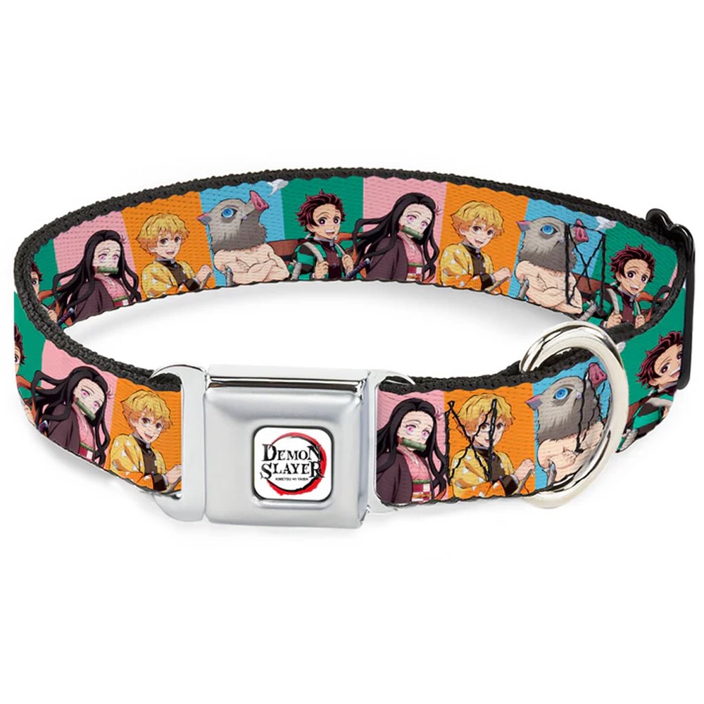 DEMON SLAYER - (10周年 ) - Four Character Group / Seatbelt Buckle / ドッグカラー / Mサイズ